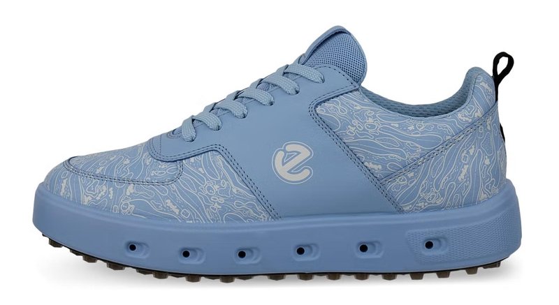 Ecco Street 720 ladies golf shoes, blue bell