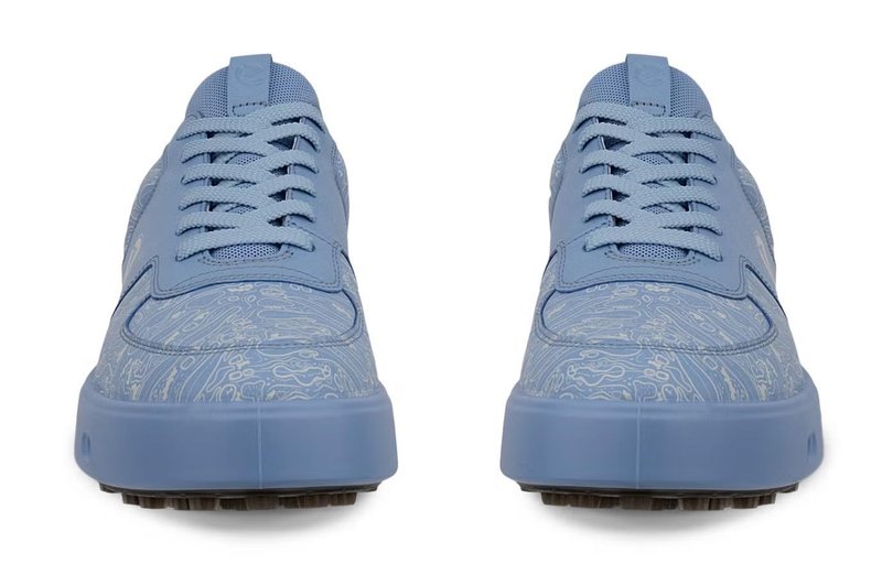 Ecco Street 720 ladies golf shoes, blue bell