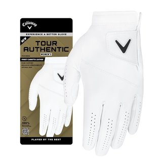 Callaway Tour Authentic ladies golf glove, white
