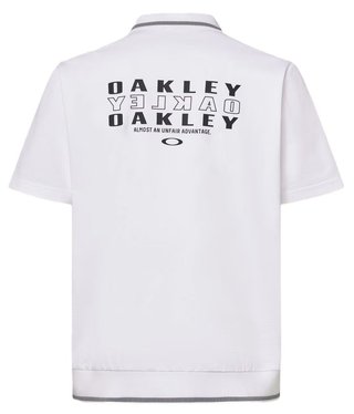 Oakley O-Sync Pack Abstract Hem men's polo, white