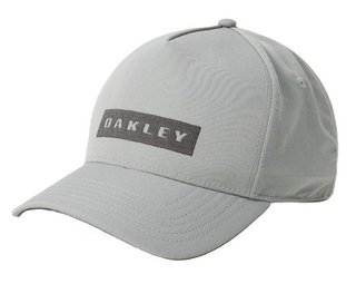 Oakley Bark Snapback unisex cap, cement