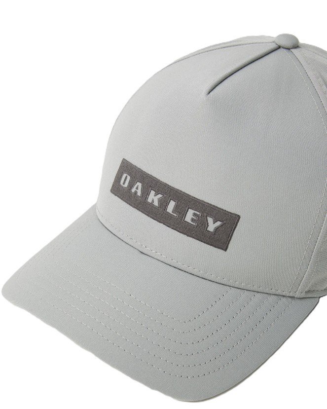 Oakley Bark Snapback unisex cap, cement