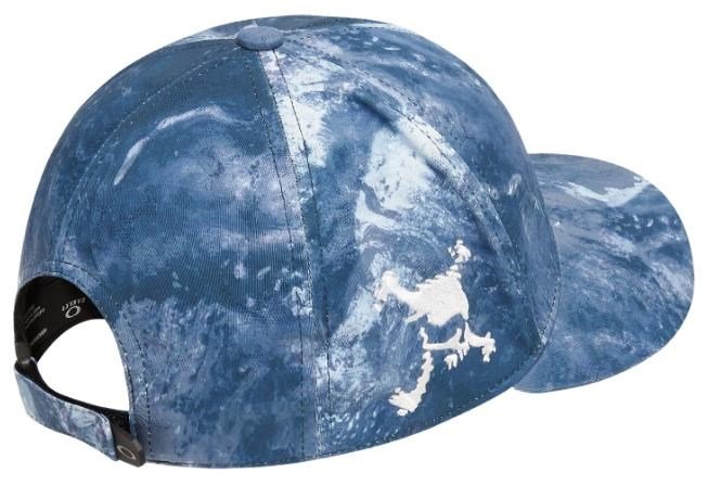 Oakley Skull Graphic 25.0 men's cap, Blue Storm Print