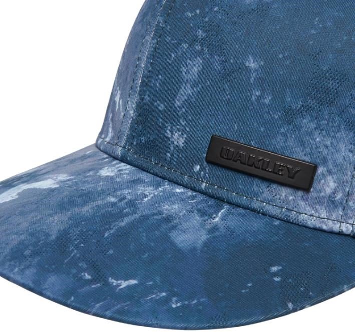 Oakley Skull Graphic 25.0 men's cap, Blue Storm Print