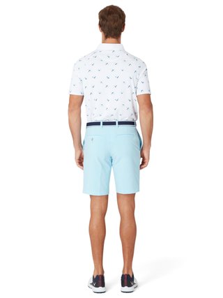 Callaway All Over Birdie men's polo, bright white