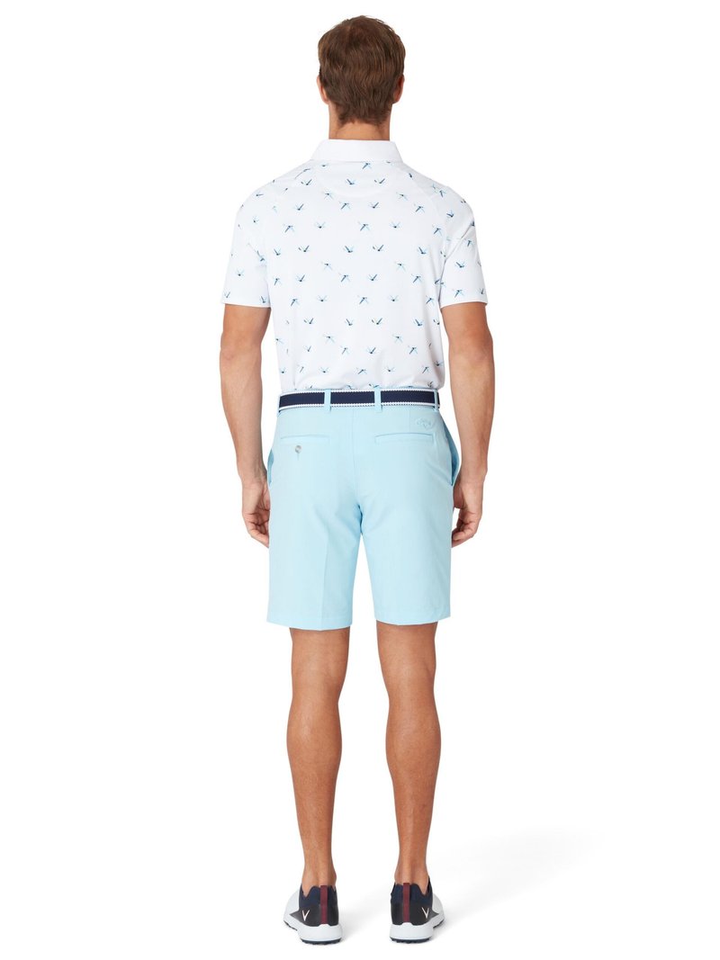 Callaway All Over Birdie men's polo, bright white