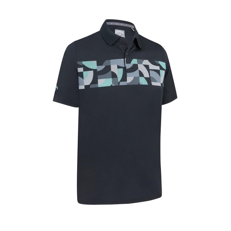 Callaway Optical 'C' men's polo, caviar