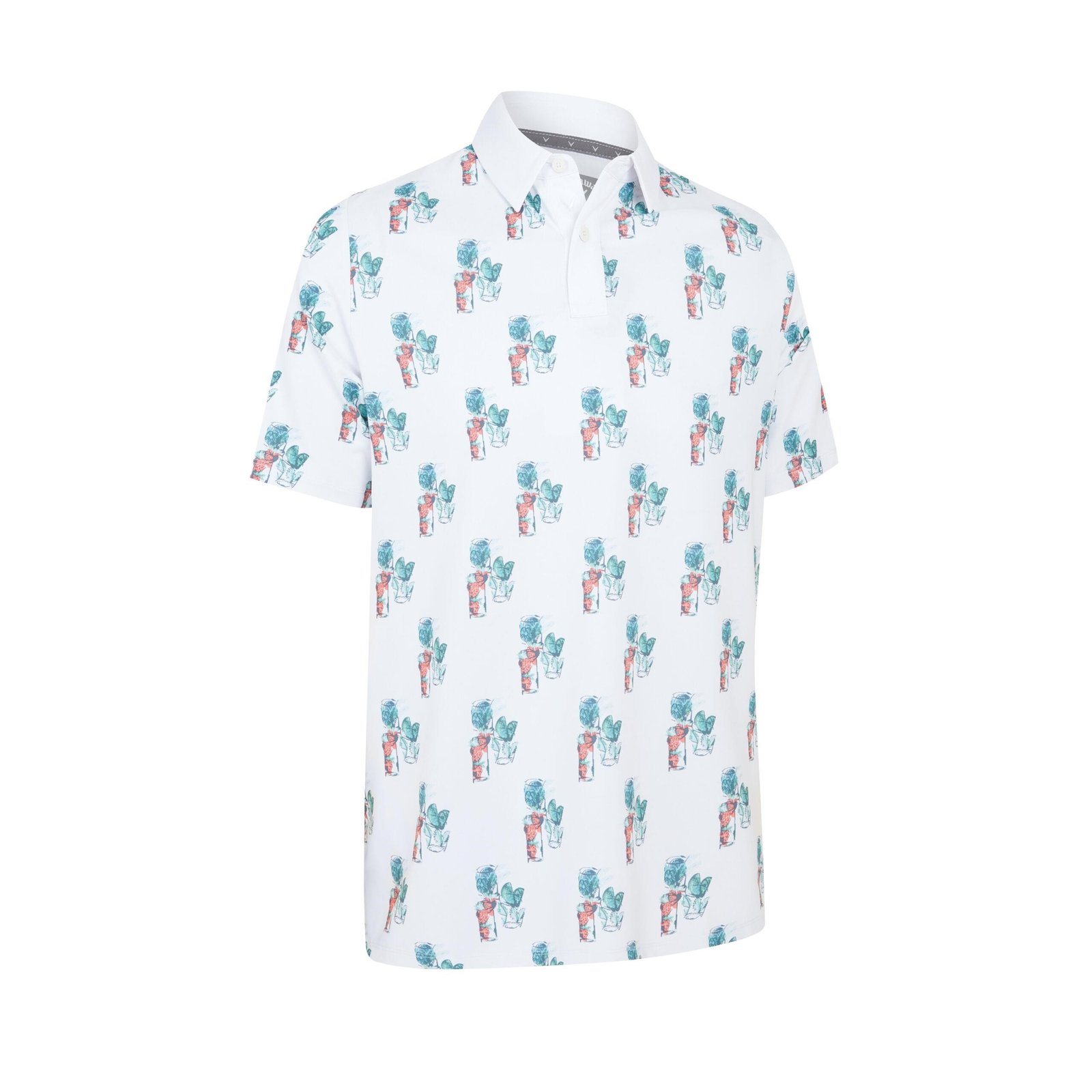 Callaway 19th Hole men's polo, bright white