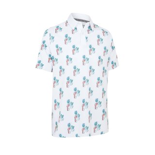 Callaway 19th Hole men's polo, bright white