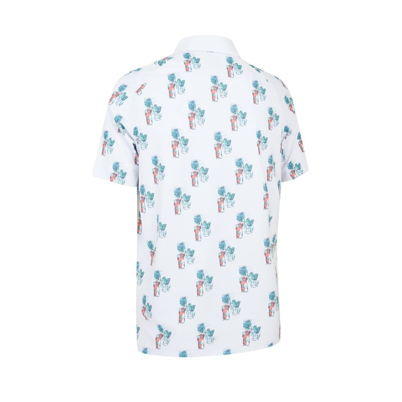 Callaway 19th Hole men's polo, bright white