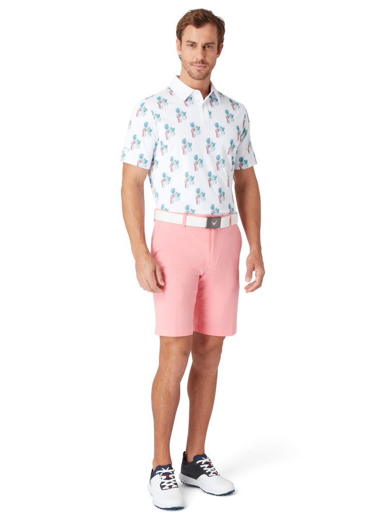 Callaway 19th Hole men's polo, bright white