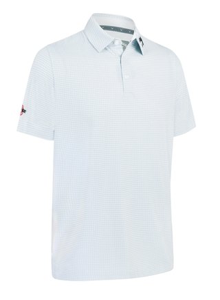 Callaway Odyssey Print mens polo, bright white