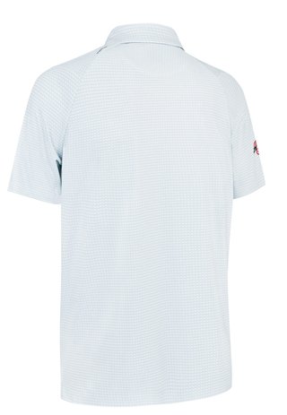 Callaway Odyssey Print mens polo, bright white