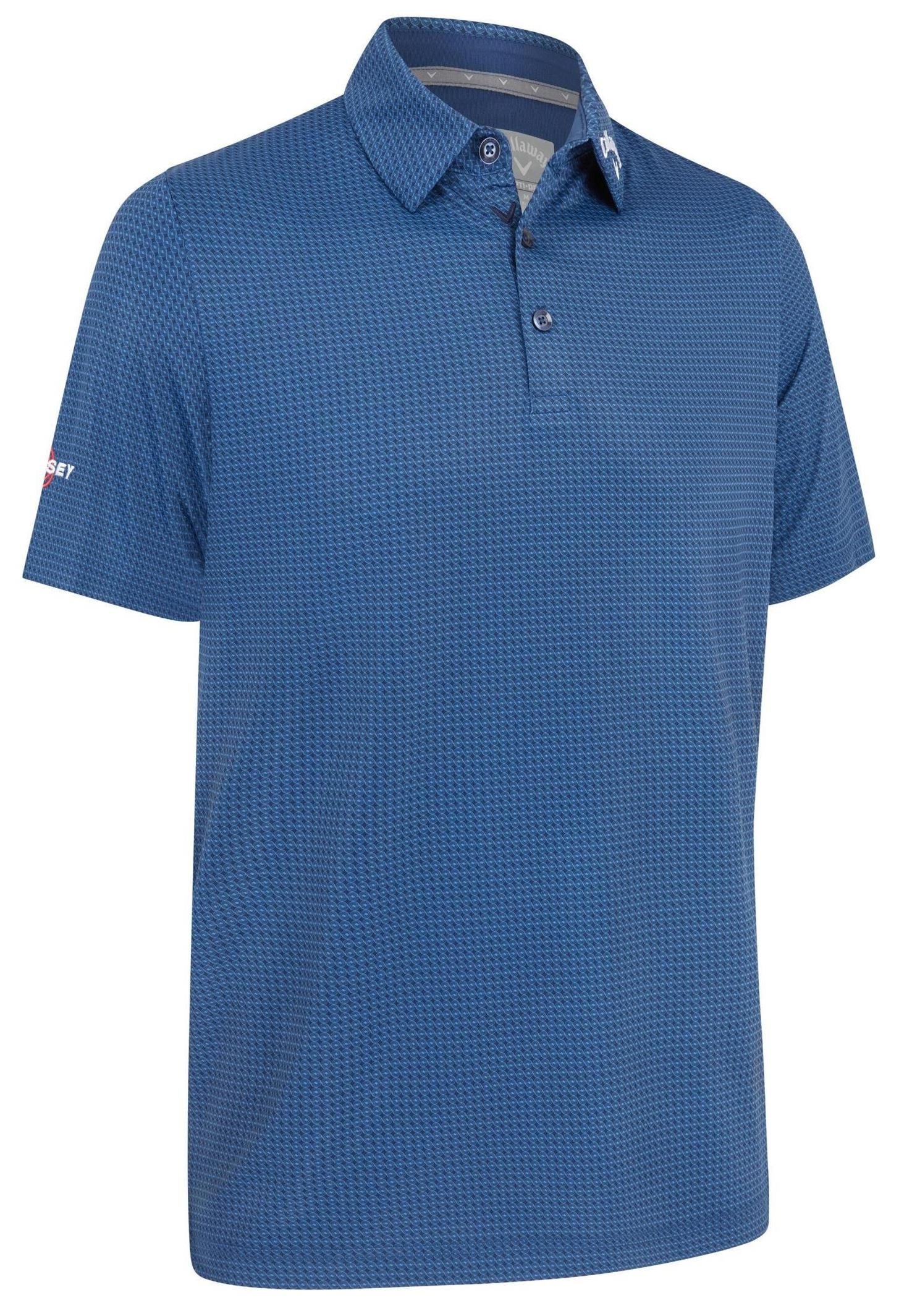 Callaway Odyssey Print men's polo, peacoat