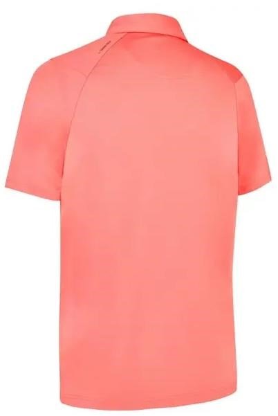 Callaway Swing Tech Tour Fit Solid men's polo, strawberry pink