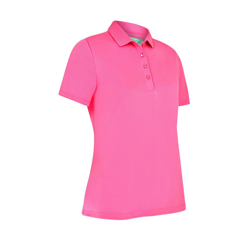 Callaway Tournament ladies polo, cheeky pink