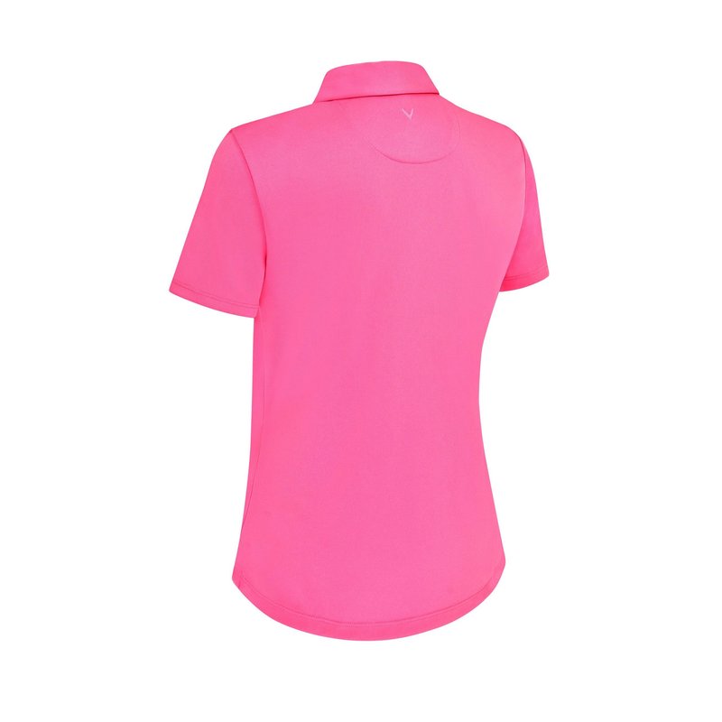 Callaway Tournament ladies polo, cheeky pink