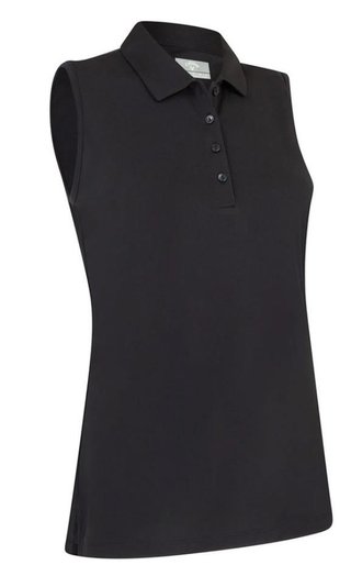 Callaway Tournament Sleeveless women's polo, caviar