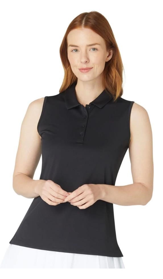 Callaway Tournament Sleeveless women's polo, caviar