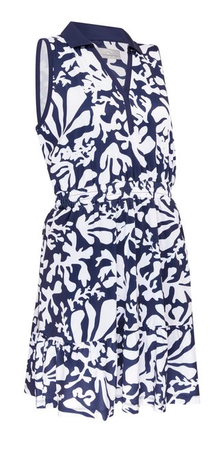 Callaway Abstract Floral women's dress, peacoat