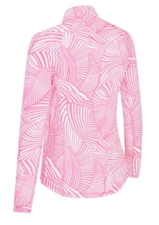 Callaway Stencil Floral women's sweatshirt, cheeky pink