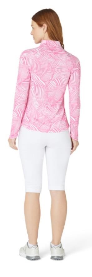 Callaway Stencil Floral women's sweatshirt, cheeky pink