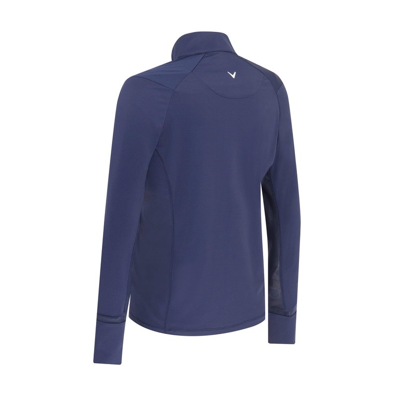 Callaway Colourblock Sun Protection women's top, peacoat