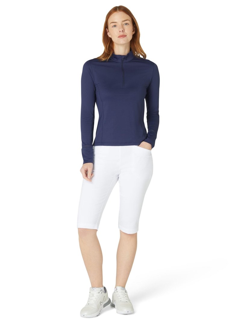 Callaway Colourblock Sun Protection women's top, peacoat