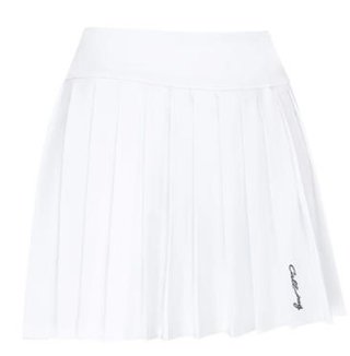 Callaway 16" Pleated women's skort, brilliant white