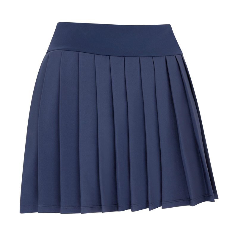 Callaway 16" Pleated women's skort, peacoat
