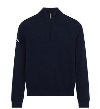 Callaway 1/4 Zip junior sweater, navy blue