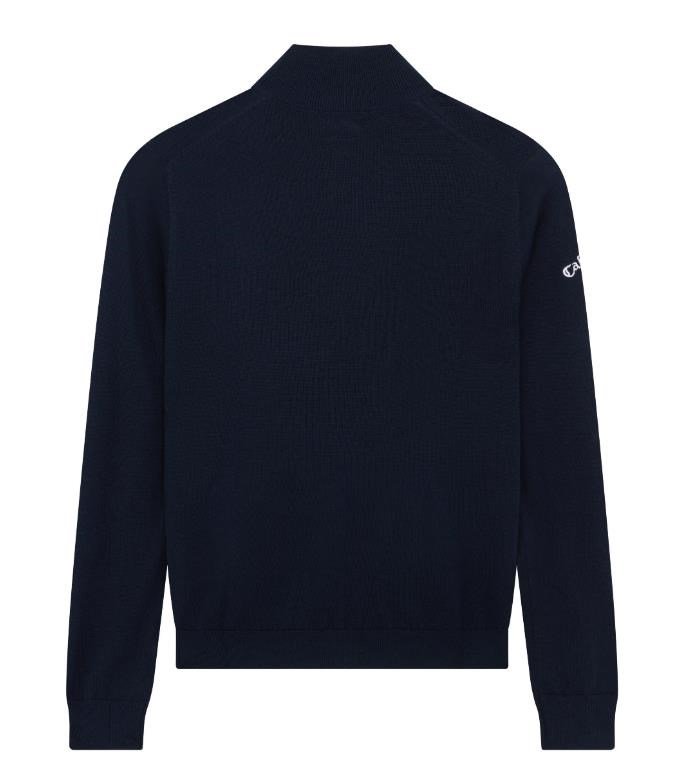 Callaway 1/4 Zip junior sweater, navy blue