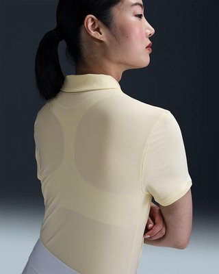 Nike Victory Dri-FIT SS women's polo, alabaster/white