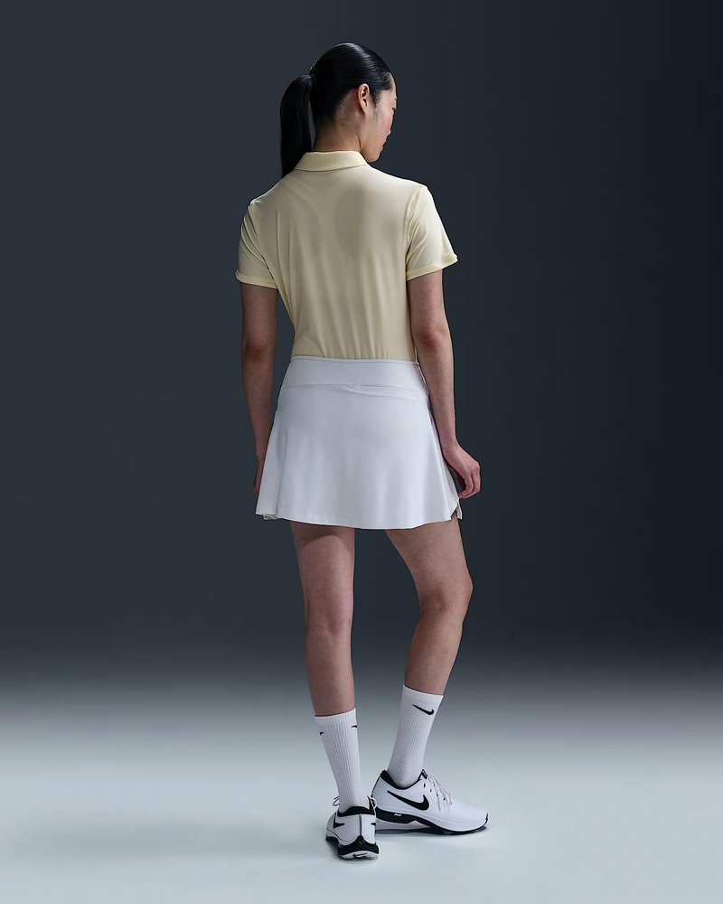 Nike Victory Dri-FIT SS women's polo, alabaster/white