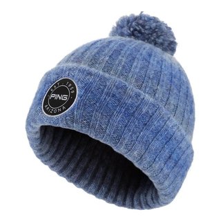 PING Barraclough men's winter cap, blue multi