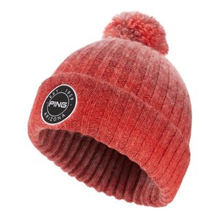 PING Barraclough men's winter cap, red multi