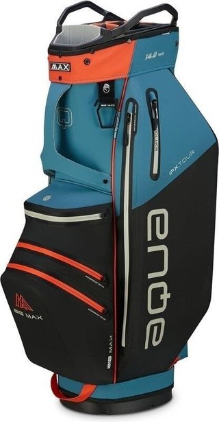Big Max AQUA IPX.Tour cart bag, blue/black/orange