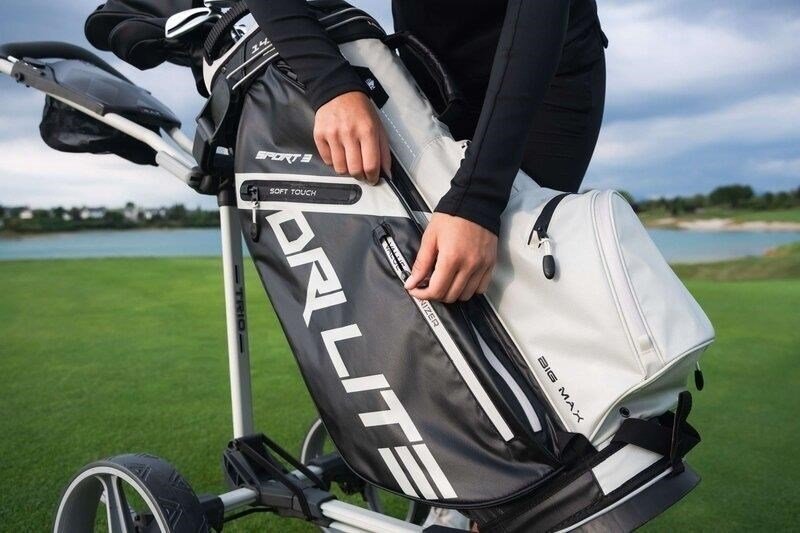 Big Max Dri Lite Sport 3 cart bag, black/taupe