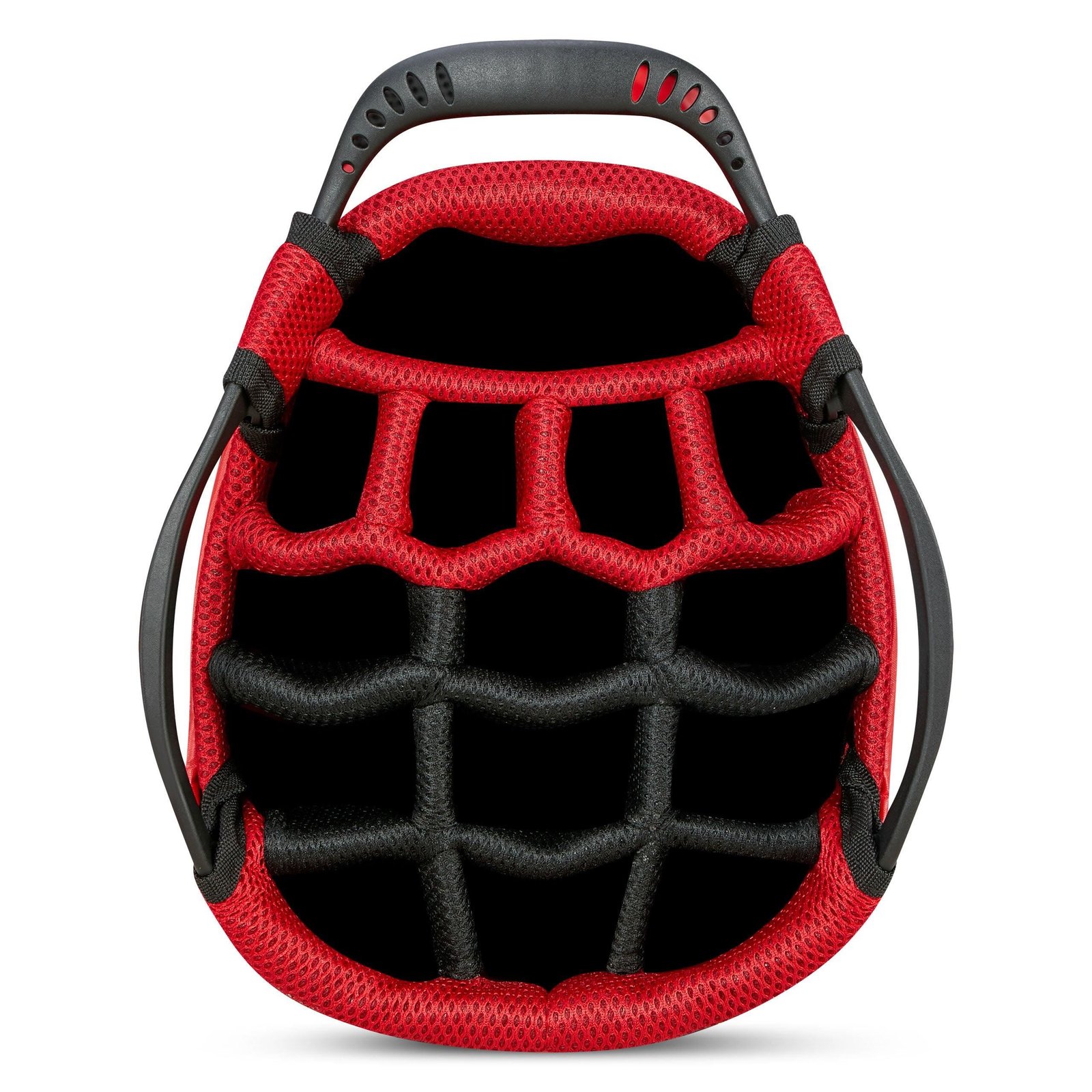 Big Max Dri Lite Hybrid Plus stand bag, red/black