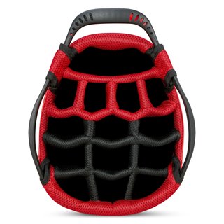 Big Max Dri Lite Hybrid Plus stand bag, red/black
