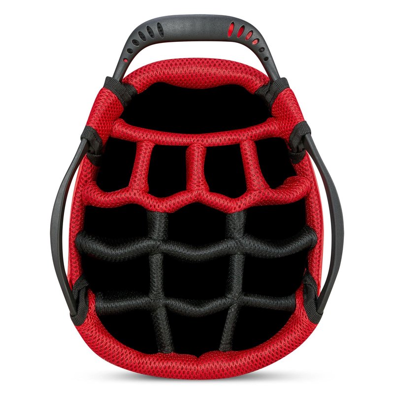 Big Max Dri Lite Hybrid Plus stand bag, red/black