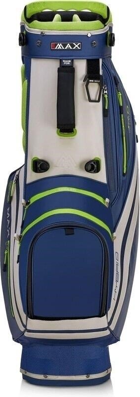 Big Max Dri Lite Hybrid Tour 2 stand bag, navy/lime