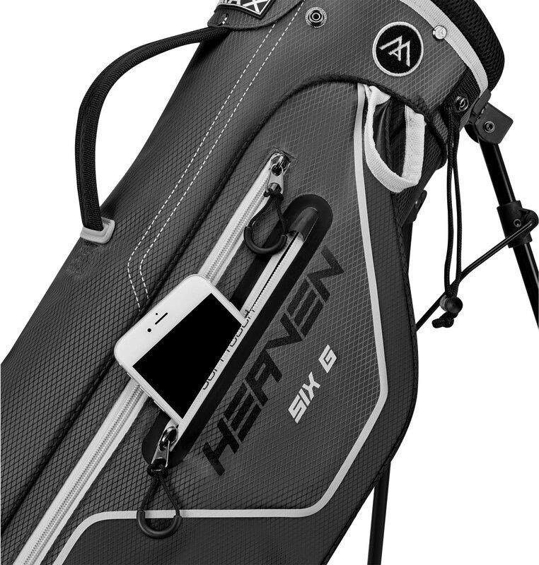 Big Max HEAVEN Six G stand bag, charcoal/black/white
