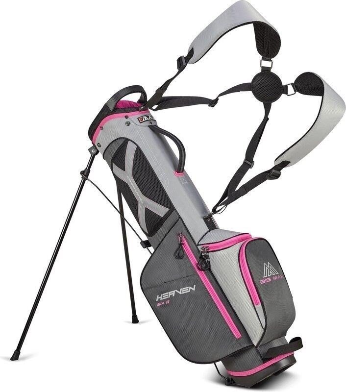 Big Max Big Max HEAVEN Six G stand bag, charcoal/silver/fuchsia