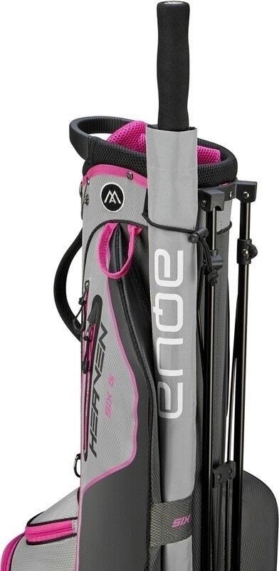 Big Max Big Max HEAVEN Six G stand bag, charcoal/silver/fuchsia