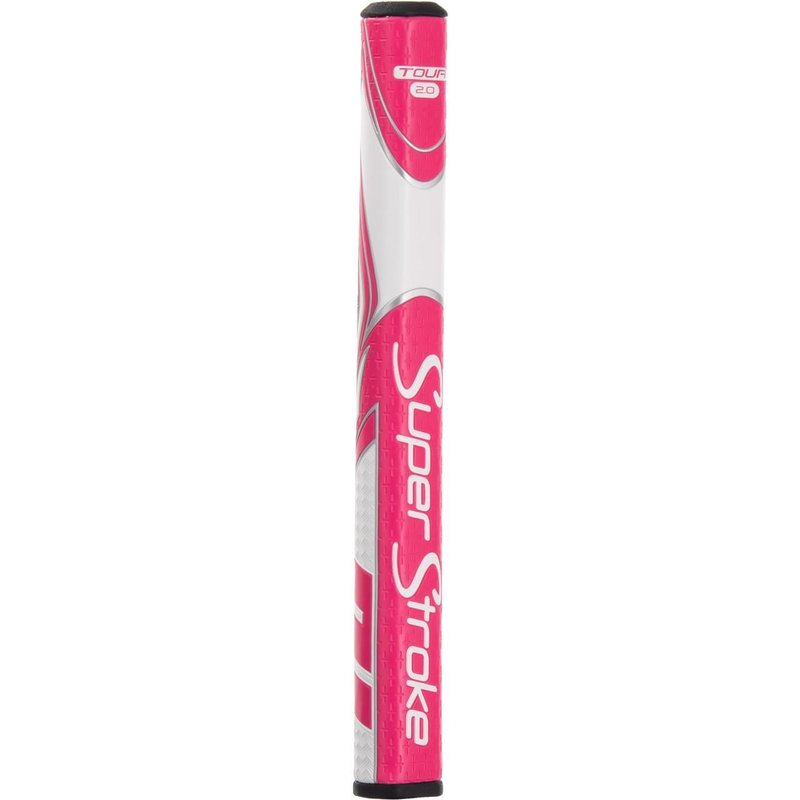 Super Stroke SuperStroke Zenergy Tour 2.0 putter grip, pink/white