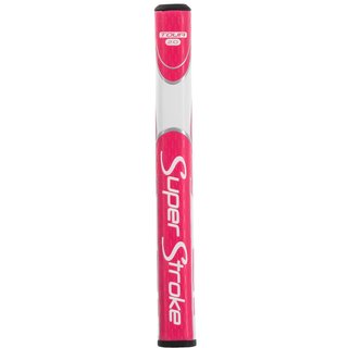 Super Stroke SuperStroke Zenergy Tour 2.0 putter grip, pink/white