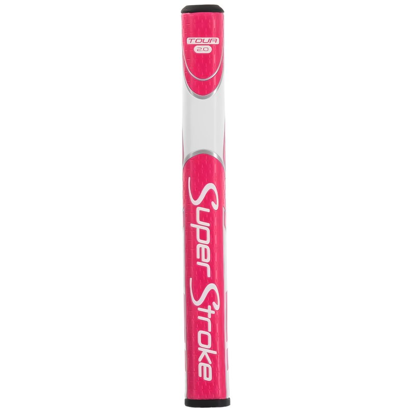 Super Stroke SuperStroke Zenergy Tour 2.0 putter grip, pink/white