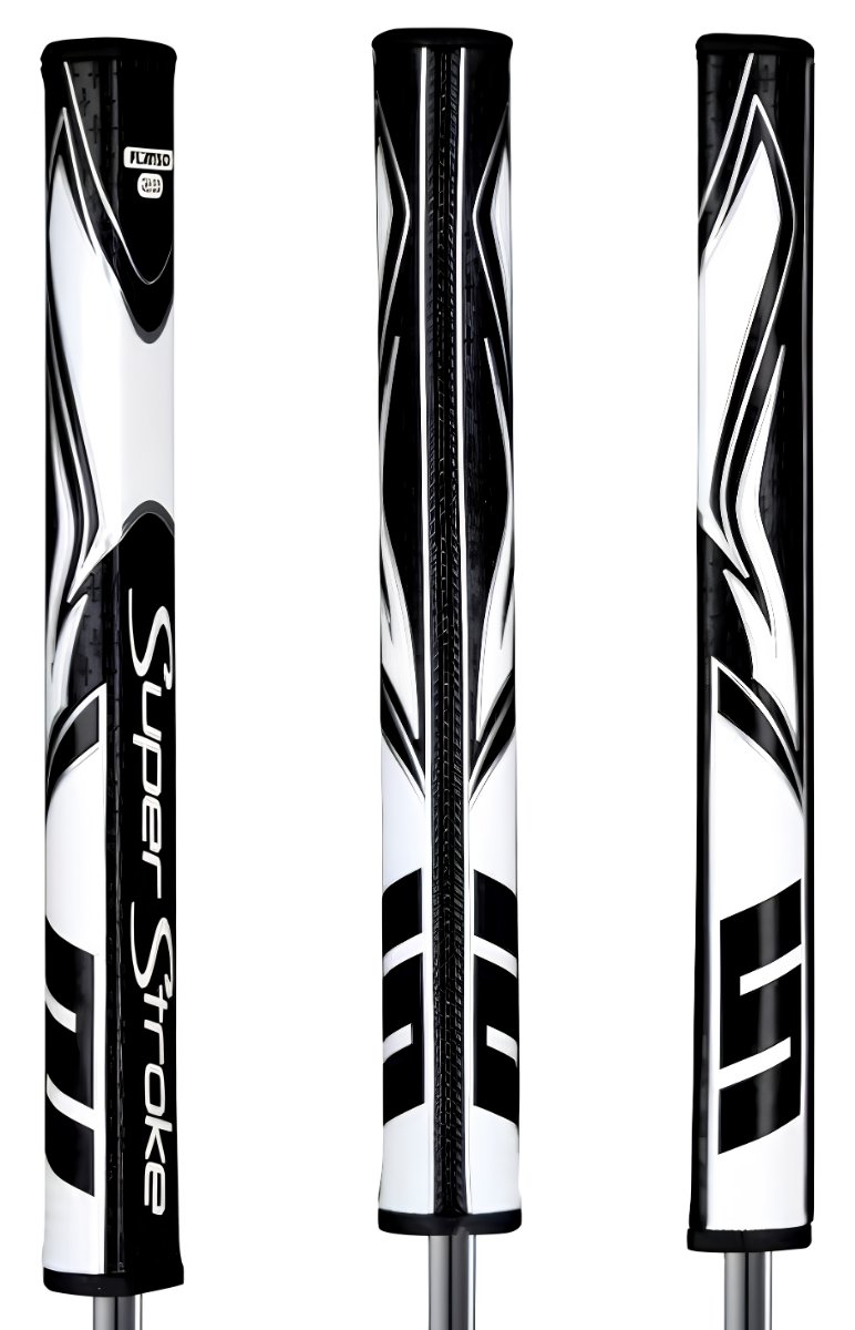 Super Stroke SuperStroke Zenergy Flatso 2.0 putter grip, black/white