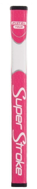 Super Stroke SuperStroke Zenergy Pistol GT Tour putter grip, pink/white